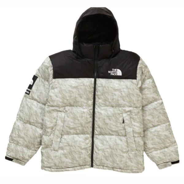 シュプリーム 偽物 Supreme The North Face Paper Print Nuptse Jacket201116CC0193